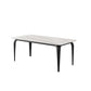 Black Iron 4 Legs Dining Site Table Industrial Stone Top Rectangle Dining Table Clearhalo 'Dining Tables & Seating' 'Dining Tables' 'dining_table' 'furn' 'furn_dining_table' 'Furniture' 'furniture_dining_table' 'Kitchen & Dining Furniture' 1200x1200_b3a1bee7-72ea-4eae-8658-d5e377f7bdfc