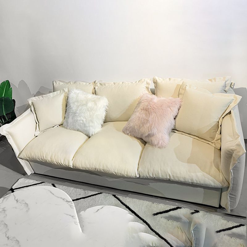 Contemporary Tuxedo Arm Standard Sofa Fabric Cushions Seating Clearhalo 'furn' 'furn_sofas' 'Furniture' 'Living Room Furniture' 'Sofa' 'sofas' 1200x1200_b3a34d28-4ac8-4d06-9e0d-801f5004e0f8