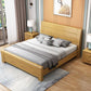 Traditional Pine Wood with Headboard Rectangular Panel Standard Bed Clearhalo 'Bedroom Furniture' 'Beds' 'furn' 'furn_beds' 'Furniture' 1200x1200_b3a65c36-1dd3-48cc-a32e-955388d11279