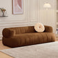 Sofa en laine de bras encastré Scandinave 23,6 "High Sofa avec oreillers
