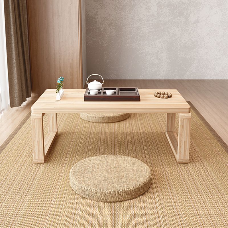Sled Wooden Coffee Table Nordic Rectangular Single Cocktail Table, 15.75" D x 15.75" H Clearhalo 'Coffee & Accent Tables' 'Coffee Tables' 'coffee_tables' 'furn' 'furn_coffee_tables' 'Furniture' 'Living Room Furniture' 1200x1200_b3a68cd5-05cc-470f-94fb-5efee924b0ae