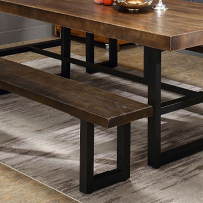 11.7-inch Width Solid Color Seating Bench Mid-Century Modern Rectangle Bench Clearhalo 'Benches' 'Chairs & Seating' 'furn' 'furn_benches' 'Furniture' 'Living Room Furniture' 1200x1200_b3a8f6a2-6915-41e0-b6a8-b27371285c49