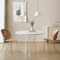 Contemporary Dining Room Set 1/2/3 Pcs Sintered Stone Top Table with Chairs Clearhalo 'Dining Room Sets' 'Dining Tables & Seating' 'dining_room_set' 'furn' 'furn_dining_room_set' 'Furniture' 'Kitchen & Dining Furniture' 1200x1200_b3a9345c-1a7c-4a34-bea0-d4c91363b75a