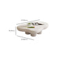 Artificial Wood Coffee or End Table Contemporary 4 Legs Coffee Table in Beige Clearhalo 'Coffee & Accent Tables' 'Coffee Tables' 'coffee_tables' 'furn' 'furn_coffee_tables' 'Furniture' 'Living Room Furniture' 1200x1200_b3aafd86-7af3-4abb-aabd-a0ad2865b266
