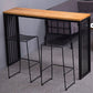 Modern Bar-height Table with Black Base 41.3-inch Height Table for Patio Use Clearhalo 'Bar Furniture' 'Bar Tables' 'bar_tables' 'furn' 'furn_bar_tables' 'Furniture' 'Kitchen & Dining Furniture' 1200x1200_b3ad5ace-98db-462c-95f2-abdf6a0e7794