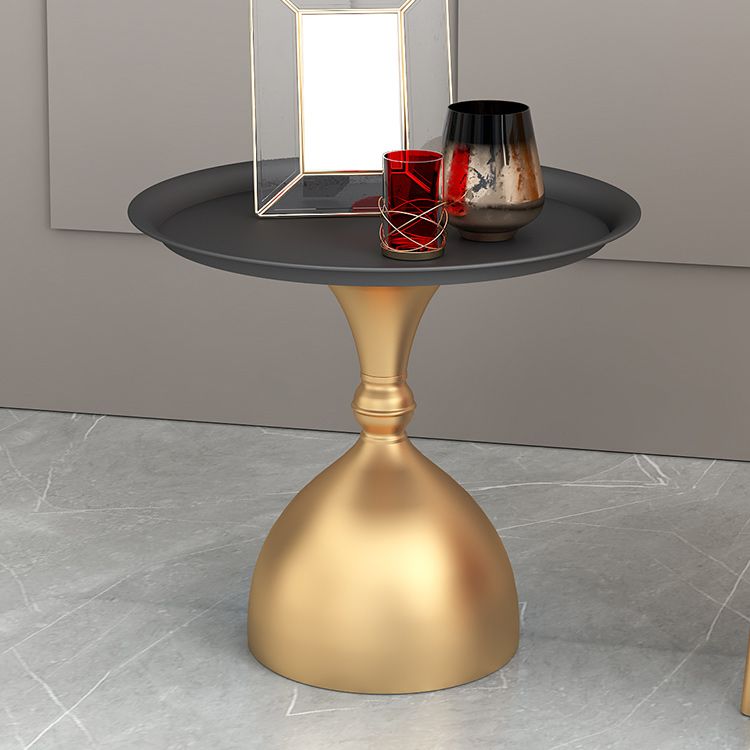 Mid-Century Modern Iron Coffee Cocktail Table Pedestal Cocktail Table for Living Room Clearhalo 'Coffee & Accent Tables' 'Coffee Tables' 'coffee_tables' 'furn' 'furn_coffee_tables' 'Furniture' 'Living Room Furniture' 1200x1200_b3af3c23-d5ce-4410-80e0-49a7a0bf26c4