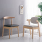 Indoor Scandinavian Side Chair Upholstered Open Back Wood Dining Room Chair Clearhalo ' kitchen&dining_furn' 'Dining Chairs' 'Dining Tables & Seating' 'dining_chair' 'furn' 'furn_dining_chair' 'Furniture' 'furniture_dining_chair' 'Kitchen & Dining Furniture' 'kitchen' 1200x1200_b3b10d4c-804f-4830-9d06-9b06c3f632f4