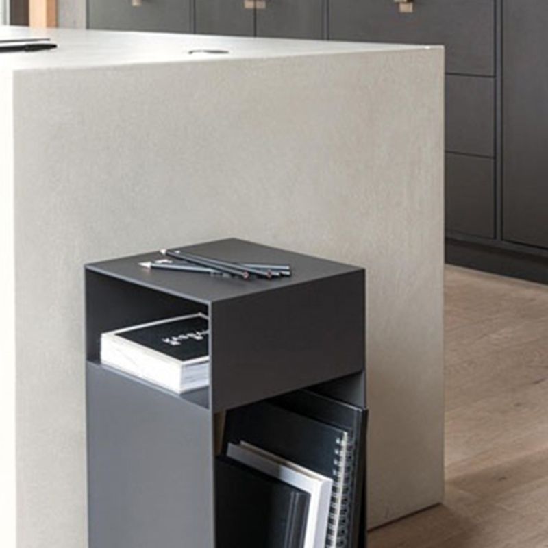 Industrial Night Table Open Storage Bed Nightstand for Bedroom Clearhalo 'Bedroom Furniture' 'furn' 'furn_night_stand' 'Furniture' 'night_stand' 'Nightstands' 1200x1200_b3b130fe-cdf3-454d-814c-43bbc9faf904