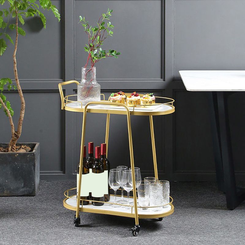 Tavolo da preparazione ovale contemporaneo tavolo da preparazione in metallo per cucina