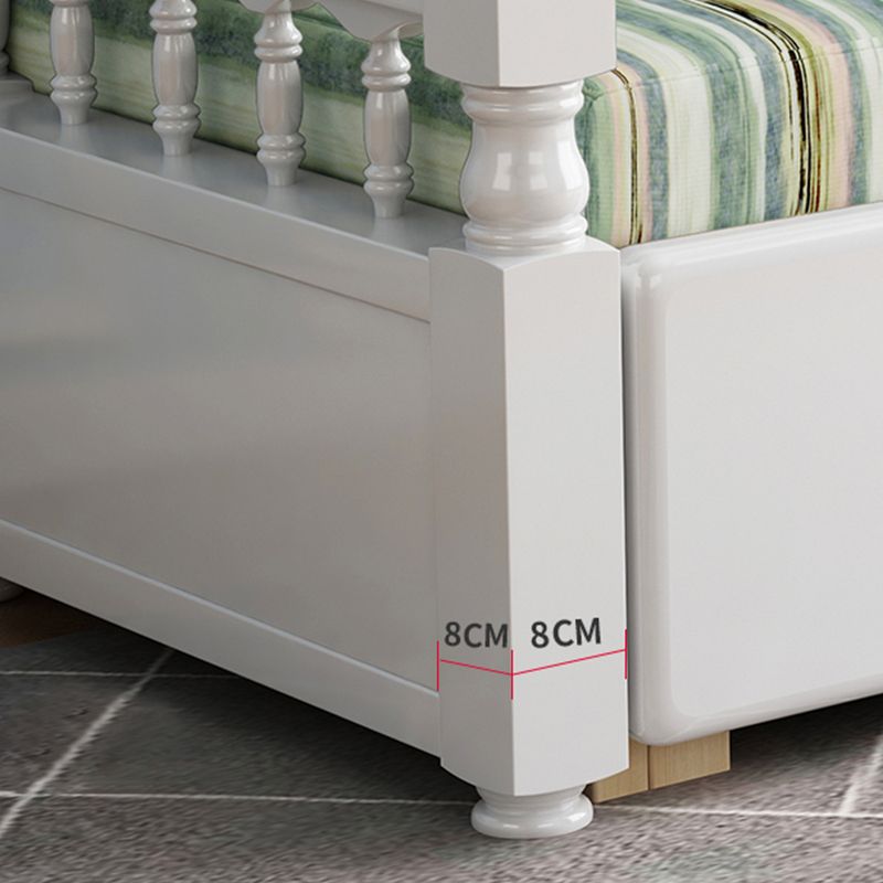 現代的な折りたたみ式寝台ソファ緑色のリネンソファベッドと布張り