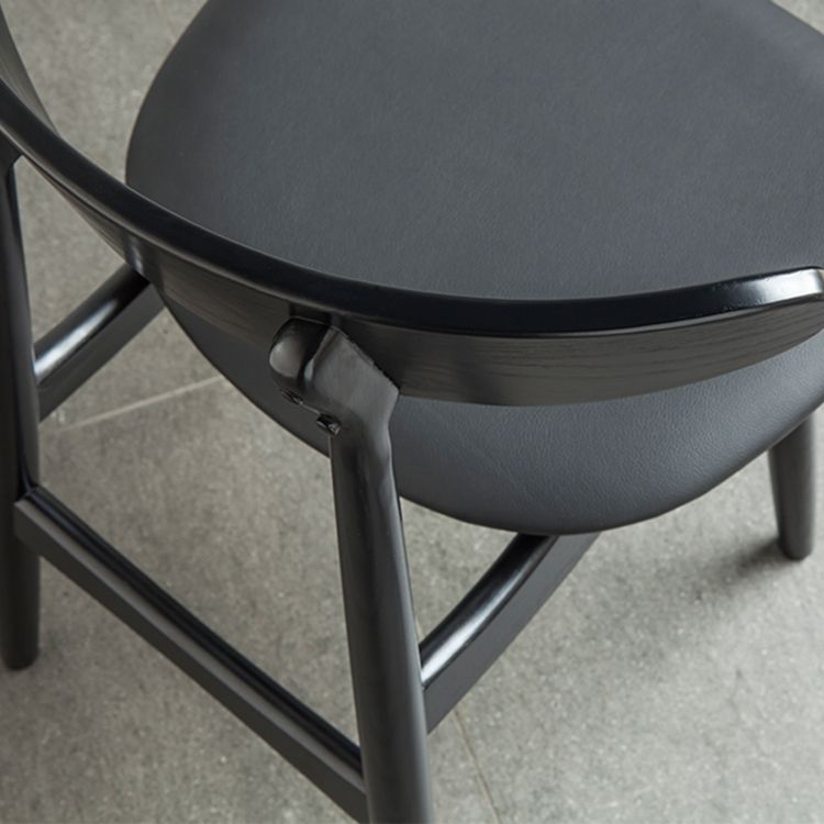 Contemporary Solid Wood Dining Room Chairs Armless Open Back Dining Side Chair for Home Use Clearhalo ' kitchen&dining_furn' 'Dining Chairs' 'Dining Tables & Seating' 'dining_chair' 'furn' 'furn_dining_chair' 'Furniture' 'furniture_dining_chair' 'Kitchen & Dining Furniture' 'kitchen' 1200x1200_b3b61114-e2ff-4a00-9679-2ccad3fb8453