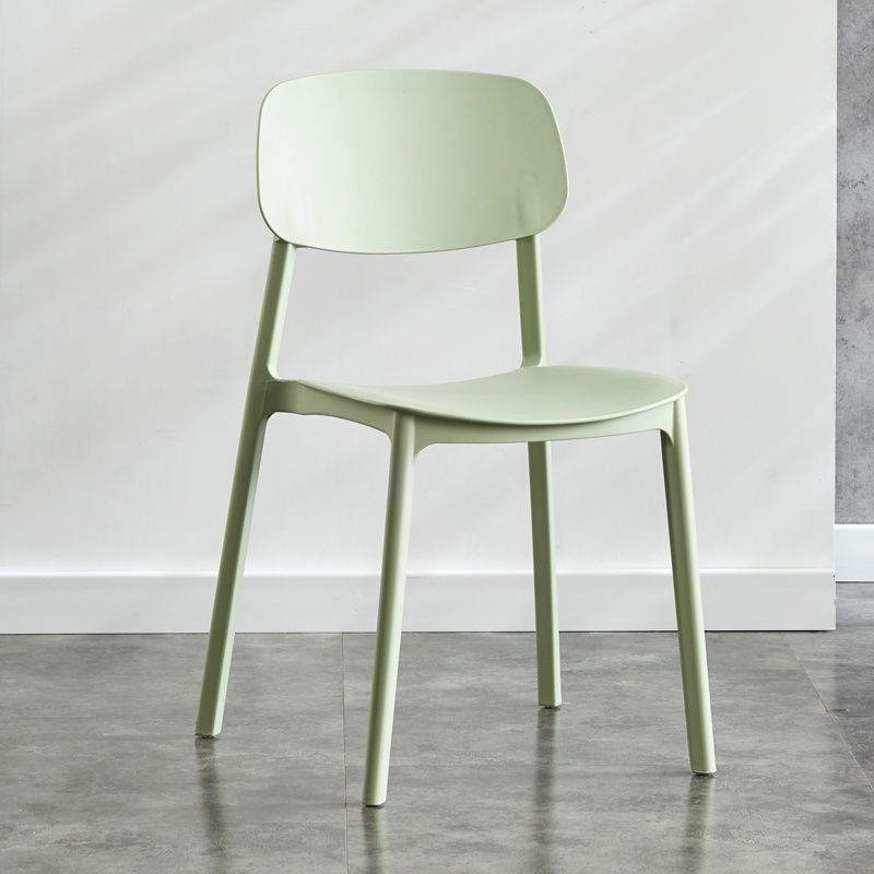 Kitchen Home Stacking Side Chair Open Back Dining Side Chair Clearhalo 'Dining Chairs' 'Dining Tables & Seating' 'dining_chair' 'furn' 'furn_dining_chair' 'Furniture' 'Kitchen & Dining Furniture' 1200x1200_b3b6d39e-7b49-47be-8aea-9ed22a1a726e