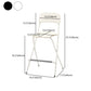 Scandinavian Folding Iron Counter Stools Low Back Bar Stools with Footrest Clearhalo 'Bar Furniture' 'Bar Stools' 'bar_stools' 'furn' 'furn_bar_stools' 'Furniture' 'Kitchen & Dining Furniture' 1200x1200_b3b8d5cc-71b8-4109-8909-e78f8b3098be