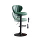 Contemporary Bar-stool Liftable Leather Counter Bar Stool with Metal Legs Clearhalo 'Bar Furniture' 'Bar Stools' 'bar_stools' 'Furniture' 'furniture_bar_stools' 'Kitchen & Dining Furniture' 1200x1200_b3b97952-1aa3-4b58-8318-01b754e397bc