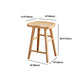 Modern Armless Backless Counter Stool Wood Cashier Bar Stool with Seat and Pedal Clearhalo 'Bar Furniture' 'Bar Stools' 'bar_stools' 'furn' 'furn_bar_stools' 'Furniture' 'Kitchen & Dining Furniture' 1200x1200_b3bb208f-04aa-475b-9a1f-2713fd0a1cea