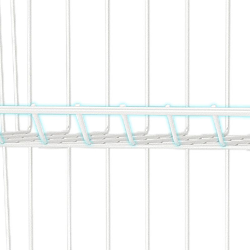 Industrial Geometric Bookcase Metal Closed Back Bookcase with Wheels Clearhalo 'Bookcases' 'furn' 'furn_bookcases' 'Furniture' 'furniture_bookcases' 'kitchen' 'kitchen_bookcases' 'Living Room Furniture' 'Office Furniture' 1200x1200_b3bbe05d-8412-4a47-8969-cdd46f68ed83