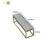 Sillas de terciopelo modernas y juego de banco 1/2/6/7 Piezas Juego de mesa de comedor en casa