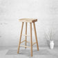 Contemporary Bar and Counter Stool Natural Finish Stool with 4 Wood Legs Clearhalo 'Bar Furniture' 'Bar Stools' 'bar_stools' 'furn' 'furn_bar_stools' 'Furniture' 'furniture_bar_stools' 'Kitchen & Dining Furniture' 1200x1200_b3bd68aa-2181-4028-b0fe-a751e4774e54