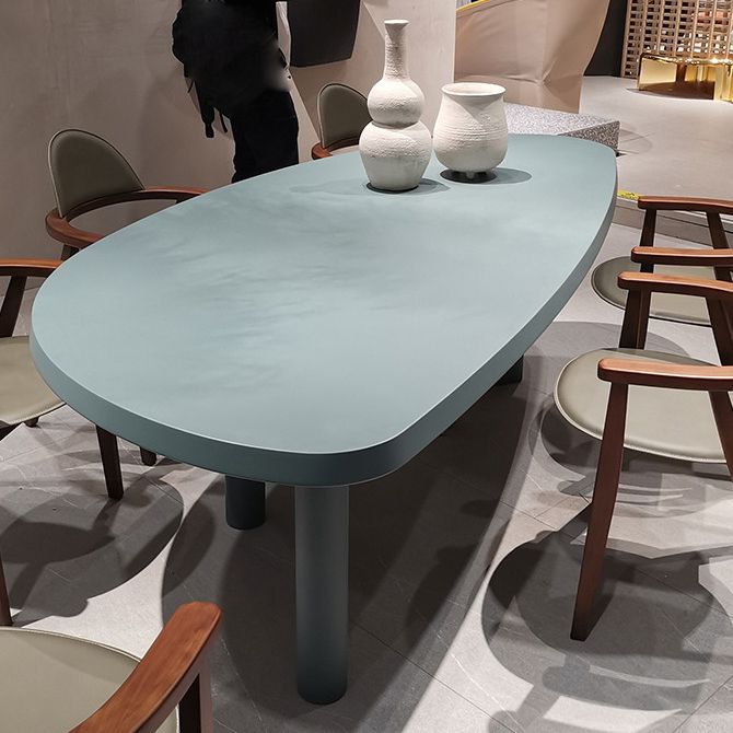 Unconventional Shape Contemporary Office Desk Solid Wood Home Writing Desk Clearhalo 'furn' 'furn_office_desk' 'Furniture' 'Office Desks' 'Office Furniture' 'office_desk' 1200x1200_b3beaa9f-9c6c-4f06-99d4-d293dbb17c42