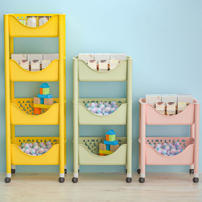 Modern Antique Finish Shelf Bookcase Plastic Standard Bookshelf with Shelves