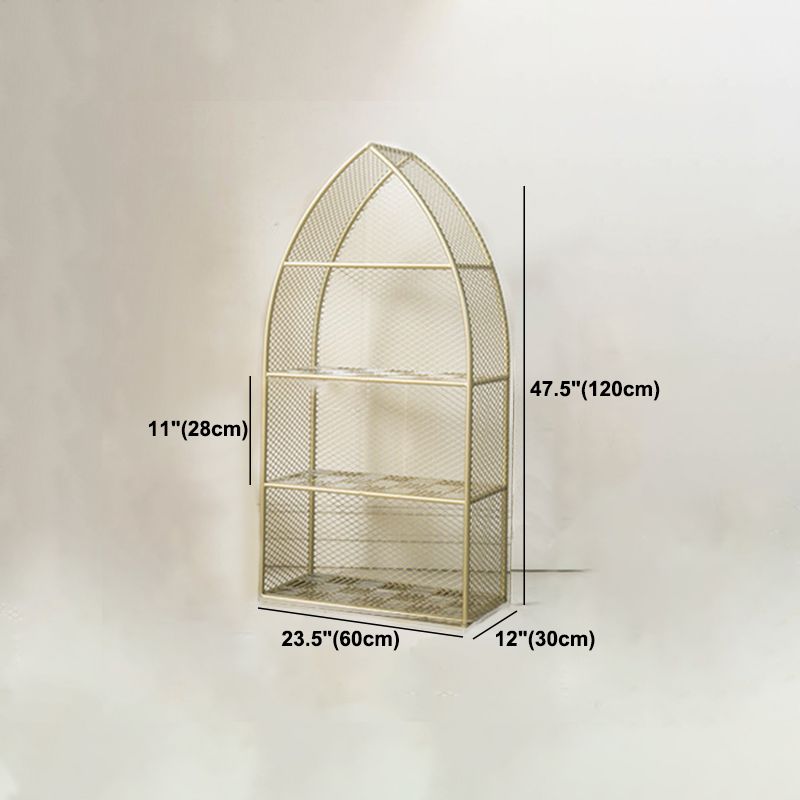 Closed Back Bookcase Glam Style Bookshelf for Office Home and Study Room Clearhalo 'Bookcases' 'furn' 'furn_bookcases' 'Furniture' 'furniture_bookcases' 'Office Furniture' 1200x1200_b3c2bdfc-d61d-4020-8bc2-4cb409b98520