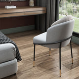 Chaise de bureau rembourrée de style moderne