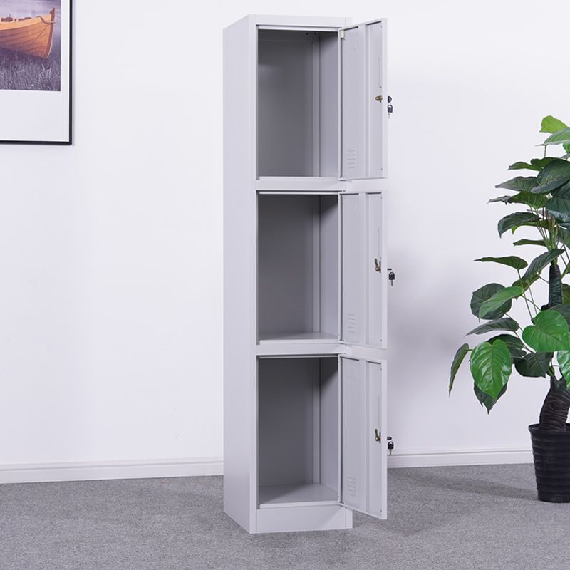 Contemporary Hinged Wardrobe Closet Metal Wardrobe Cabinet for Home