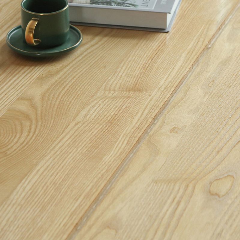 Simple Home Wood Dining Table Rectangle Shape Dining Table with Double Plastic Base Clearhalo ' dining_table' 'Dining Tables & Seating' 'Dining Tables' 'furn' 'furn_dining_table' 'Furniture' 'furniture_dining_table' 'Kitchen & Dining Furniture' 'kitchen&dining_furn' 'kitchen' 'kitchen_dining_table' 1200x1200_b3c98f0d-c191-42a2-b2a2-5ea24e769b8e