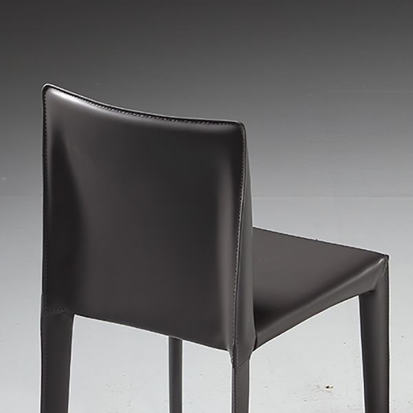 Modern Indoor Home Side Chair Faux Leather Upholstered Side Chair Clearhalo 'Dining Chairs' 'Dining Tables & Seating' 'dining_chair' 'furn' 'furn_dining_chair' 'Furniture' 'Kitchen & Dining Furniture' 1200x1200_b3ca0ade-cb8e-48c0-bad1-78dda8763689