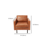 Faux Leder Tufted Rücken Cabrio Sofa Nordic Style Wohnzimmer Sitzgelegenheiten