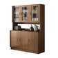 Modern Wood Dining Hutch Glass Doors Display Cabinet with Doors for Dining Room Clearhalo 'Display & China Cabinets' 'display_china_cabinets' 'furn' 'furn_display_china_cabinets' 'Furniture' 'Kitchen & Dining Furniture' 1200x1200_b3ccfd22-f39b-49f2-a48b-630380d44a95