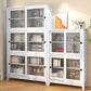Wooden Standard Bookcase Contemporary Closed Back Bookcase with Door for Office Clearhalo 'Bookcases' 'furn' 'furn_bookcases' 'Furniture' 'furniture_bookcases' 'kitchen' 'kitchen_bookcases' 'Living Room Furniture' 'Office Furniture' 1200x1200_b3cdb510-823b-4c60-afda-6150163be0d4