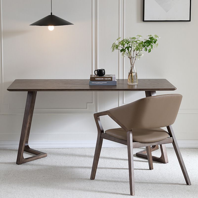 Eigentijdse vaste wapenconferentie stoel leerstoel voor kantoor