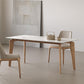 Medieval Rectangle Dining Table Sintered Stone Table with Wooden Legs Clearhalo 'Dining Tables & Seating' 'Dining Tables' 'dining_table' 'furn' 'furn_dining_table' 'Furniture' 'Kitchen & Dining Furniture' 1200x1200_b3d2f9bd-af44-4851-8613-e56731b60f9c
