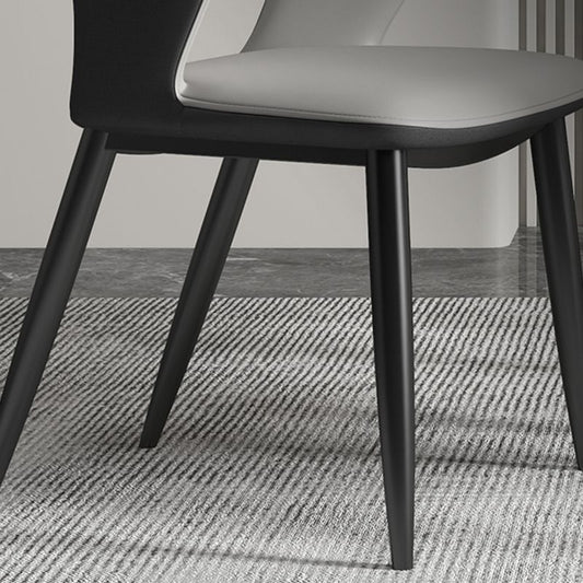 Chaise en métal entièrement rembourrée avec bras finis finale métallique chaise latérale ouverte