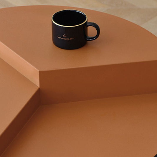 Round Iron Coffee Table 17.71" High 3 Legs Coffee Cocktail Table Clearhalo 'Coffee & Accent Tables' 'Coffee Tables' 'coffee_tables' 'furn' 'furn_coffee_tables' 'Furniture' 'Living Room Furniture' 1200x1200_b3d66abd-7c88-45f7-bb96-8b26702e1f41