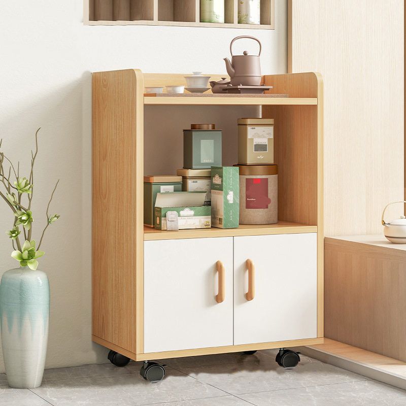 Modern Style Side Board Engineered Wood Sideboard for Dining Room Clearhalo 'buffet_sideboard' 'Buffets & Sideboards' 'furn' 'furn_buffet_sideboard' 'Furniture' 'Kitchen & Dining Furniture' 1200x1200_b3d9f6fa-0522-4b6b-b08b-a4088ce895ee