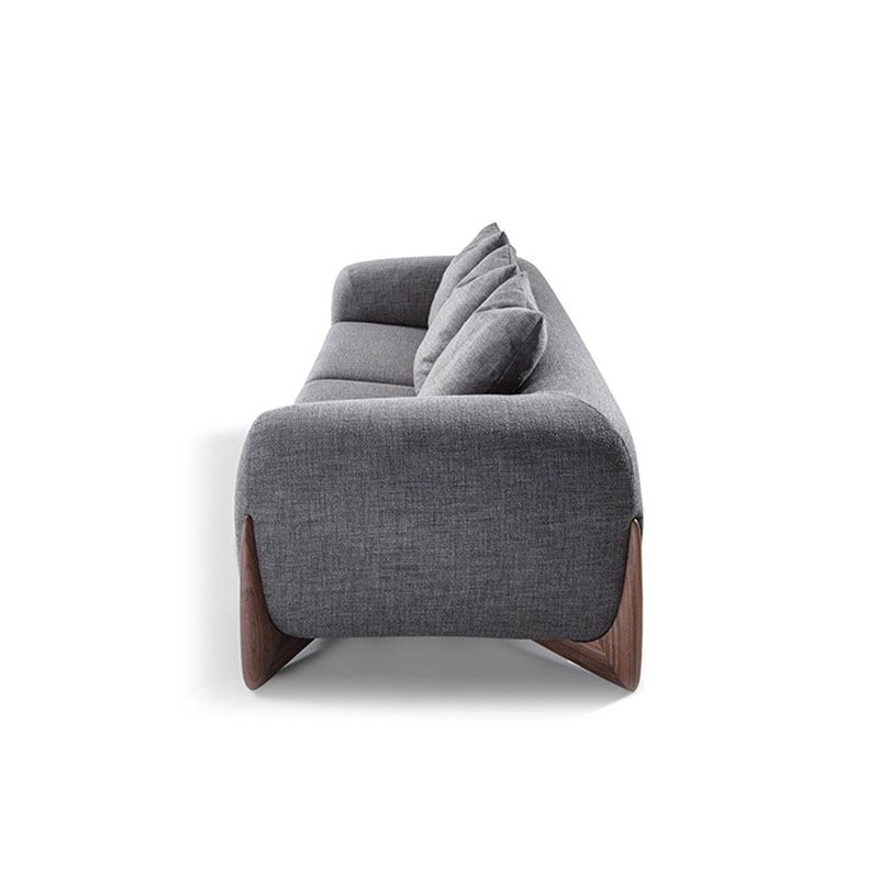 現代のソファタキシードアームタイトバックソファリビングルーム