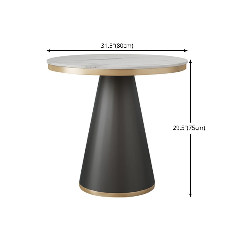 Sintered Stone Top Dining Table Traditional Luxury Dining Table with Metal Frame Clearhalo ' dining_table' 'Dining Tables & Seating' 'Dining Tables' 'furn' 'furn_dining_table' 'Furniture' 'furniture_dining_table' 'Kitchen & Dining Furniture' 'kitchen&dining_furn' 'kitchen' 'kitchen_dining_table' 1200x1200_b3da2217-91b9-4ba4-be34-0e7be8bc6041