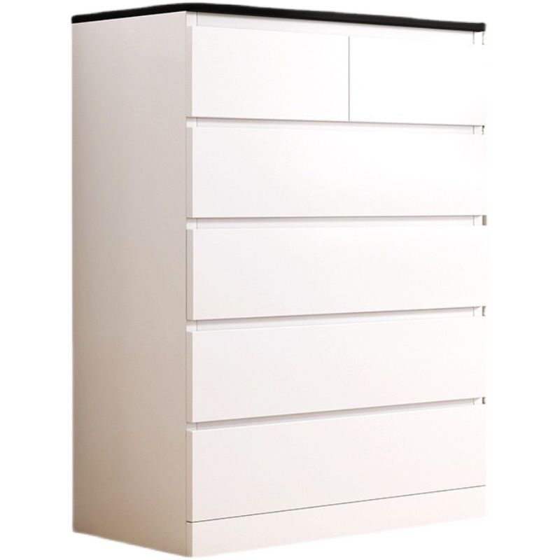 Coffre vertical contemporain en bois avec tiroirs pour la maison/bureau