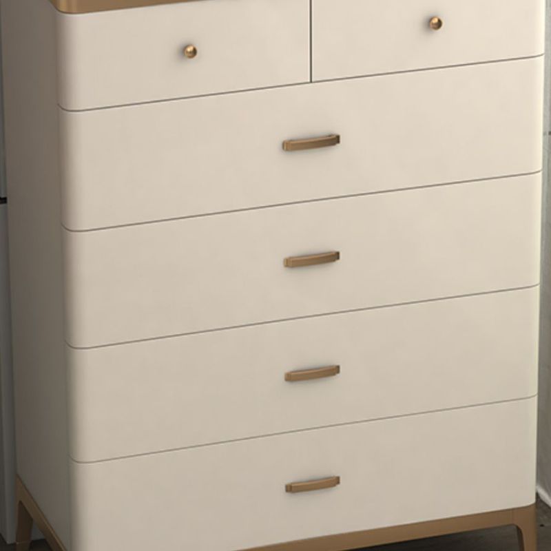 Cómoda cómoda de almacenamiento de estilo moderno, cómoda de almacenamiento de madera maciza para dormitorio