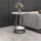 24.8" Tall Round Side Accent Table Metal Frame Nesting End Table Clearhalo 'Coffee & Accent Tables' 'End & Side Tables' 'end_side_tables' 'furn' 'furn_end_side_tables' 'Furniture' 'Living Room Furniture' 1200x1200_b3dd455b-51cf-43d4-bf09-ee7f3a5f88dc