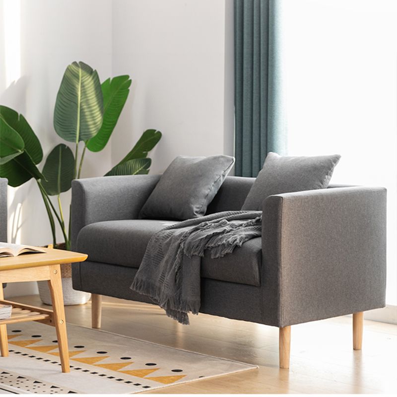 Sofa with 3 Pillows 3 Seater Polish Finish Seating for Bonus Room Clearhalo 'Furniture' 'furniture_sofas' 'kitchen' 'kitchen_sofas' 'Living Room Furniture' 'Sofa' 'sofas' 1200x1200_b3deff45-c01d-4b12-b6f7-90886abe8456