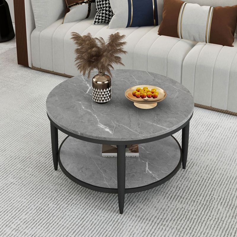 4 gambe tavolino ardesia tavolino rotondo per soggiorno