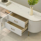Contemporary TV Media Console Stone TV Console for Living Room Clearhalo 'furn' 'furn_tv_stands_entertainment_centers' 'Furniture' 'Living Room Furniture' 'TV Stands & Entertainment Centers' 'TV Stands & Media Storage Furniture' 'tv_stands_entertainment_centers' 1200x1200_b3e2d660-1bf9-4a82-8395-53eb4e36beb8
