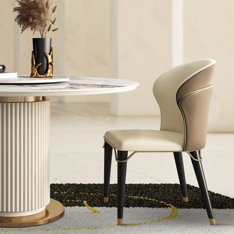 Nordic Style Solid Wood Dining Room Chair Wingback Arm Chair for Home Use Clearhalo ' kitchen&dining_furn' 'Dining Chairs' 'Dining Tables & Seating' 'dining_chair' 'furn' 'furn_dining_chair' 'Furniture' 'furniture_dining_chair' 'Kitchen & Dining Furniture' 'kitchen' 1200x1200_b3e2f0bc-a10c-43a3-8b36-8896cd3e7fbc