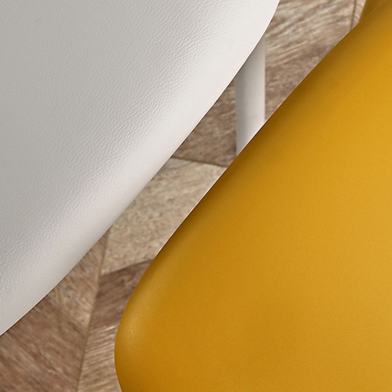 Sedia laterale da sala da pranzo aperta sedia laterale in plastica per uso della cucina