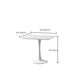 Modern Wood Dining Table Tulip Base Geometric Table for Dining Room Clearhalo 'Dining Tables & Seating' 'Dining Tables' 'dining_table' 'furn' 'furn_dining_table' 'Furniture' 'Kitchen & Dining Furniture' 1200x1200_b3e854ce-0fb9-40db-875c-8226701d89bc