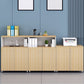 Nordic Style File Cabinet Solid Wood Frame Vertical File Cabinet Clearhalo 'Filing Cabinets' 'filling_cabinets' 'furn' 'furn_filling_cabinets' 'Furniture' 'Office Furniture' 1200x1200_b3e9c781-7820-400f-9238-b8b706402a2d