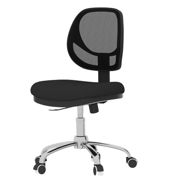 Silla sin altura de altura de asiento ajustable con ruedas de ruedas
